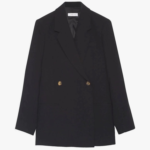 KAIA BLAZER - BLACK - SIZE L - PERFECT CONDITION - ANINE BING - Picture 1 of 3